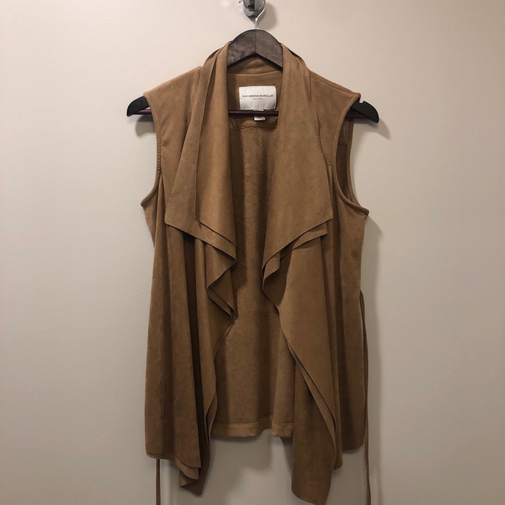Katherine Barclay Suede Vest